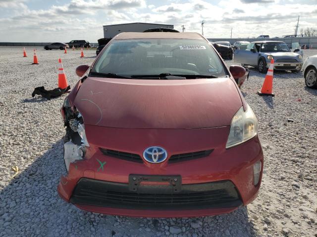 JTDKN3DU2D5573502 - 2013 TOYOTA PRIUS 红色 照片 5