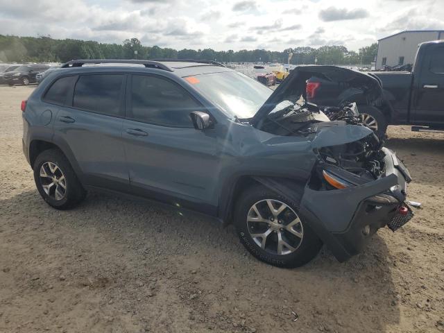 1C4PJMBS6FW633870 - 2015 JEEP CHEROKEE TRAILHAWK 灰色 照片 4