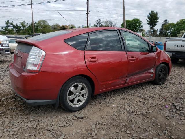 JTDKB22U367501303 - 2006 TOYOTA PRIUS RED photo 3