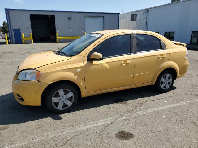 KL1TD56647B073694 - 2007 CHEVROLET AVEO BASE 黄色 照片 1