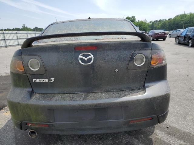 JM1BK323651262988 - 2005 MAZDA 3 S CHARCOAL photo 6