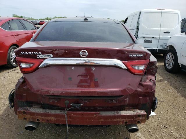 1N4AA6AP7GC423981 - 2016 NISSAN MAXIMA 3.5S RED photo 6