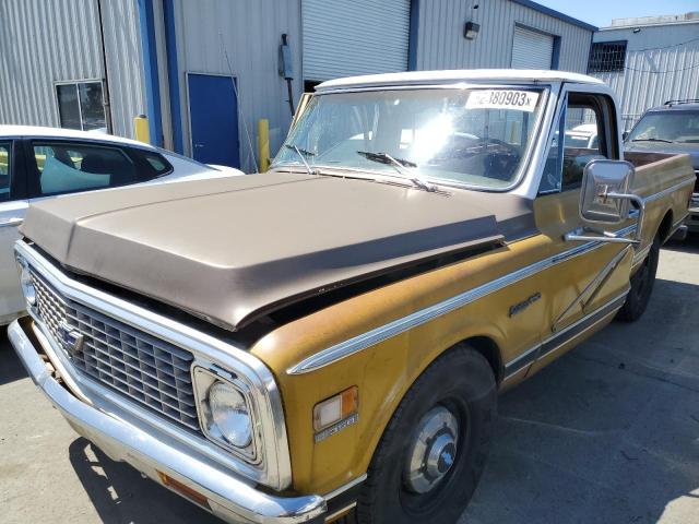 CCE242Z124799 - 1972 CHEVROLET TRUCK GOLD photo 1