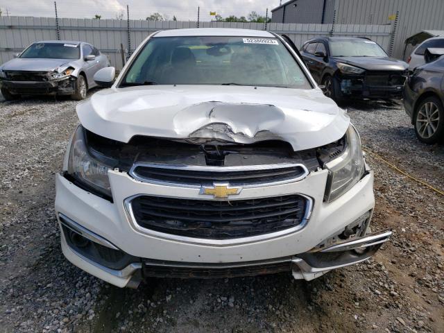 1G1PE5SB9F7123381 - 2015 CHEVROLET CRUZE LT WHITE photo 5