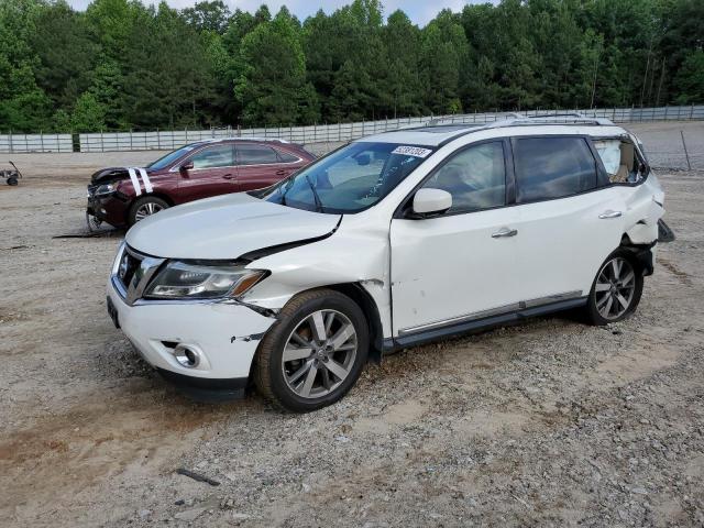 5N1AR2MN0DC616518 - 2013 NISSAN PATHFINDER S WHITE photo 1
