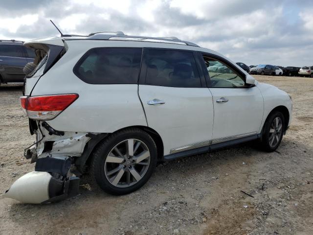 5N1AR2MN0DC616518 - 2013 NISSAN PATHFINDER S WHITE photo 3