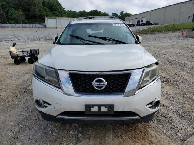 5N1AR2MN0DC616518 - 2013 NISSAN PATHFINDER S WHITE photo 5