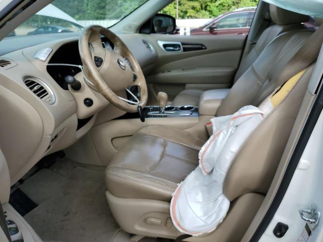 5N1AR2MN0DC616518 - 2013 NISSAN PATHFINDER S WHITE photo 7