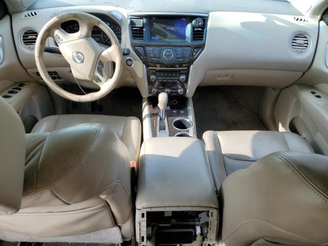 5N1AR2MN0DC616518 - 2013 NISSAN PATHFINDER S WHITE photo 8