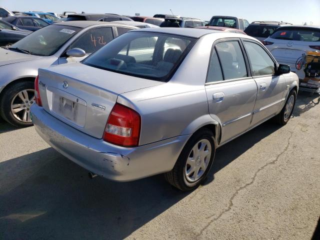 JM1BJ225621613604 - 2002 MAZDA PROTEGE DX SILVER photo 3