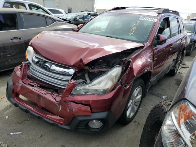 4S4BRBKC1D3206865 - 2013 SUBARU OUTBACK 2.5I LIMITED RED photo 1