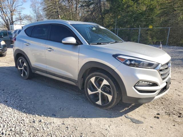 KM8J3CA25HU311128 - 2017 HYUNDAI TUCSON LIMITED SILVER photo 4