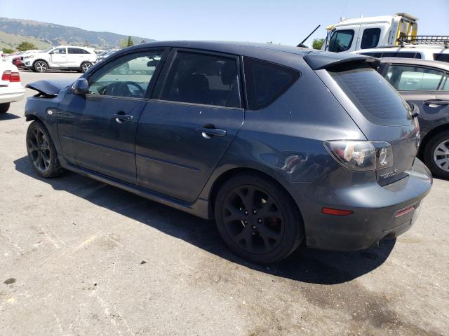 JM1BK344781101141 - 2008 MAZDA 3 HATCHBACK CHARCOAL photo 2