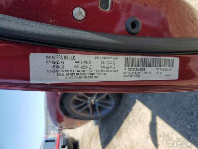 2C3CDZFJ5LH132648 - 2020 DODGE CHALLENGER R/T SCAT PACK RED photo 13