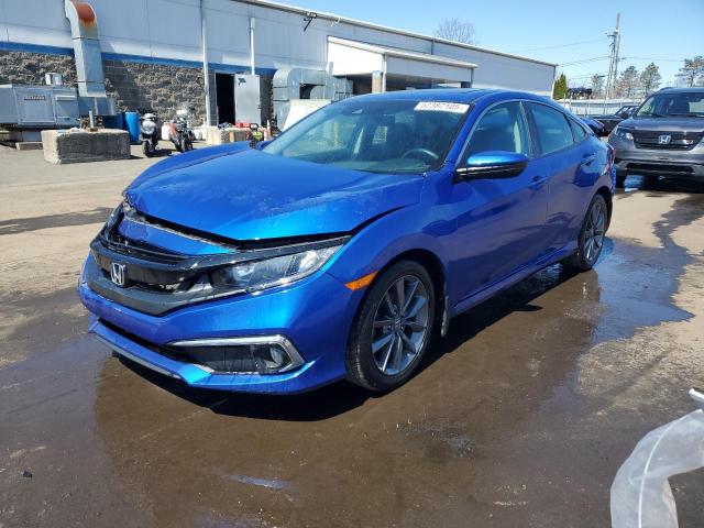 19XFC1F79LE018049 - 2020 HONDA CIVIC EXL BLUE photo 1