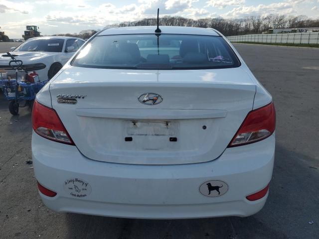 KMHCT4AEXGU976310 - 2016 HYUNDAI ACCENT SE WHITE photo 6