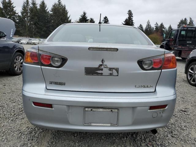 JA32U2FU0BU022142 - 2011 MITSUBISHI LANCER ES/ES SPORT SILVER photo 6