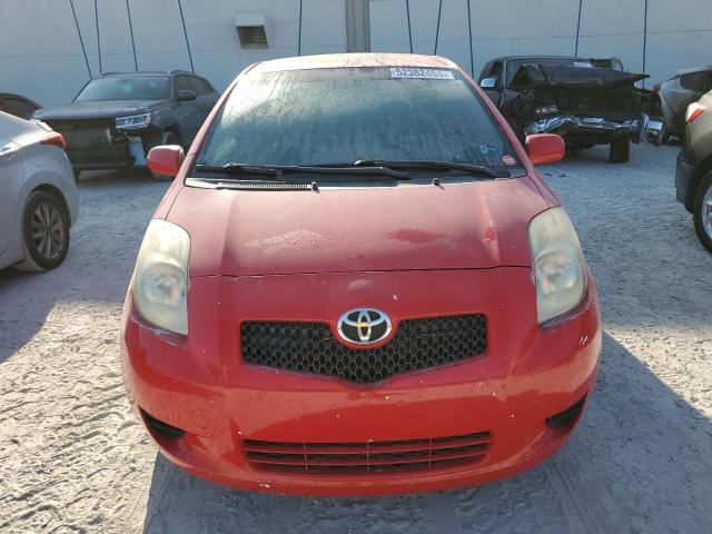 JTDJT923885139444 - 2008 TOYOTA YARIS RED photo 5