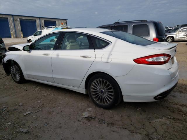 3FA6P0K92GR346505 - 2016 FORD FUSION TITANIUM WHITE photo 2