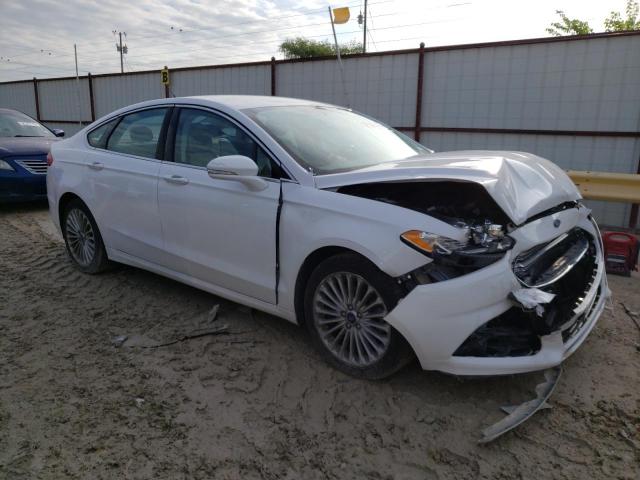 3FA6P0K92GR346505 - 2016 FORD FUSION TITANIUM WHITE photo 4