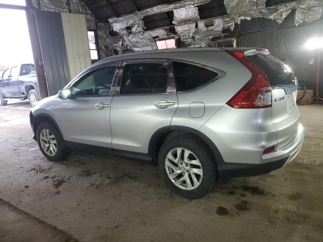 2HKRM4H70FH658854 - 2015 HONDA CR-V EXL SILVER photo 2