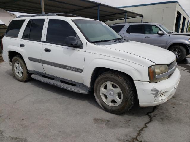 1GNDT13S932129060 - 2003 CHEVROLET TRAILBLAZE WHITE photo 4