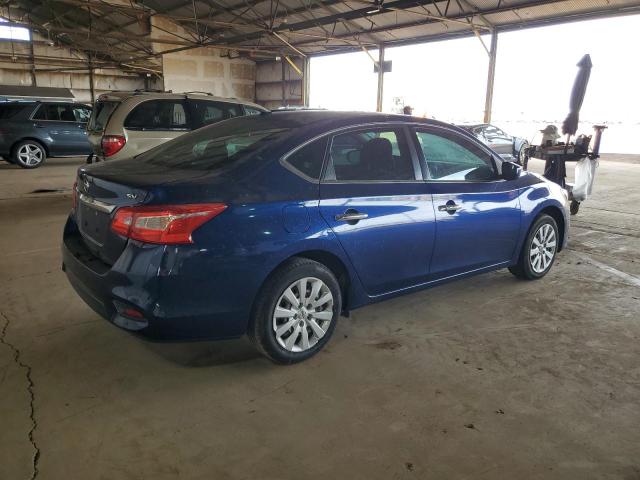 3N1AB7AP9HY360679 - 2017 NISSAN SENTRA S BLUE photo 3