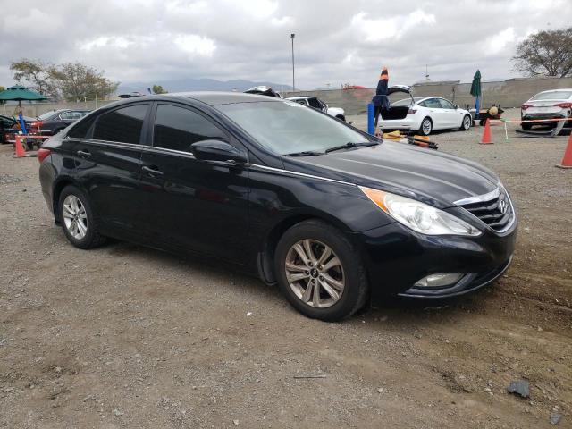 5NPEB4AC1DH727883 - 2013 HYUNDAI SONATA GLS BLACK photo 4