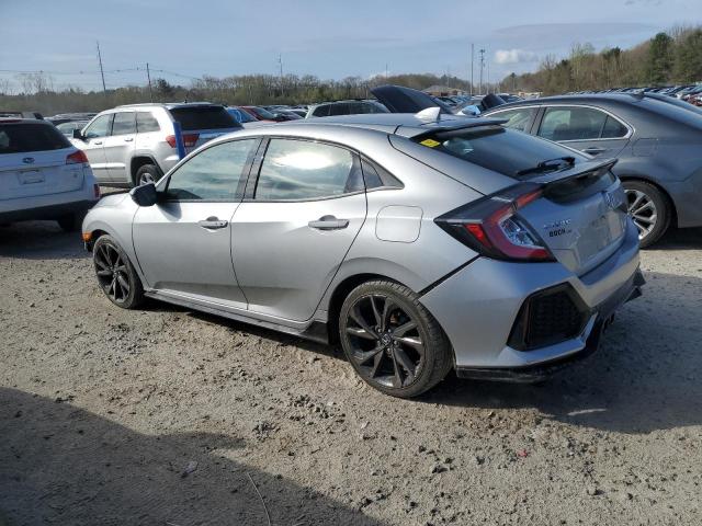 SHHFK7H96HU426738 - 2017 HONDA CIVIC SPORT TOURING SILVER photo 2