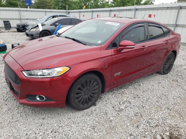 3FA6P0PU5DR373500 - 2013 FORD FUSION SE PHEV MAROON photo 1