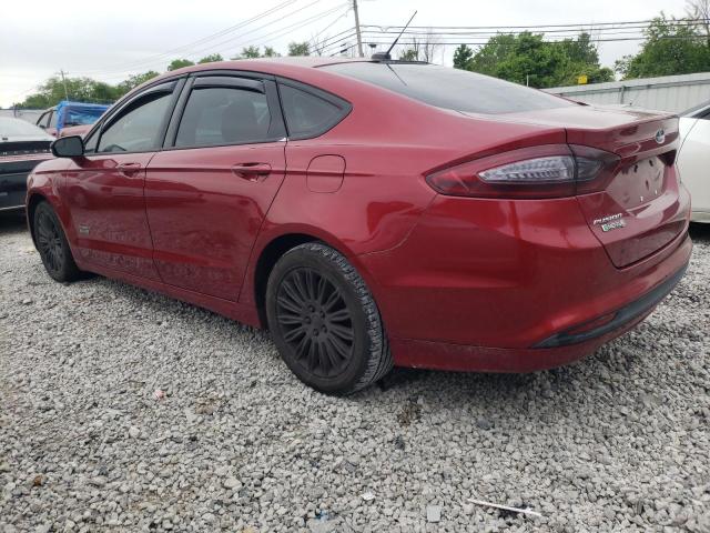 3FA6P0PU5DR373500 - 2013 FORD FUSION SE PHEV MAROON photo 2