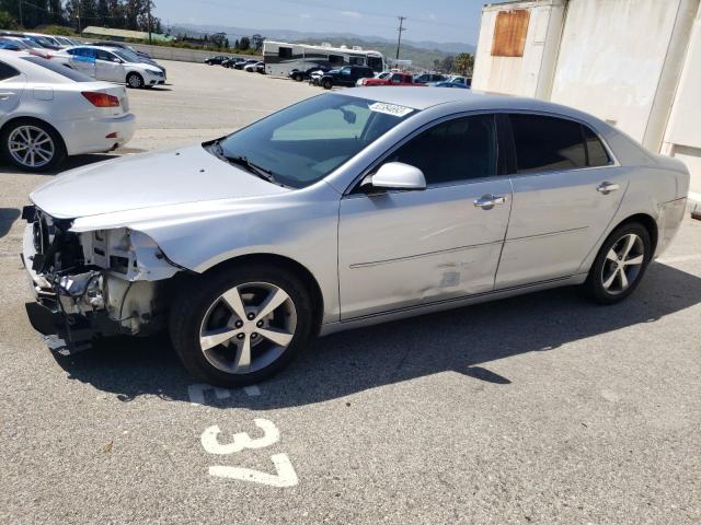 1G1ZC5E00CF333118 - 2012 CHEVROLET MALIBU 1LT SILVER photo 1