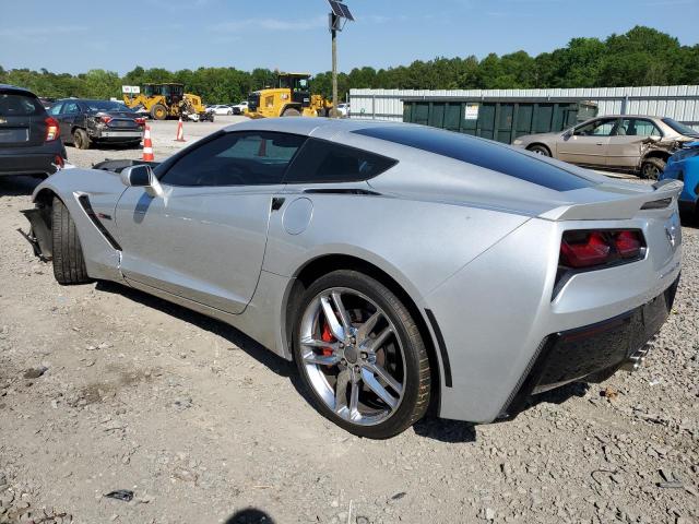 1G1YK2D74E5119642 - 2014 CHEVROLET CORVETTE STINGRAY Z51 2LT SILVER photo 2