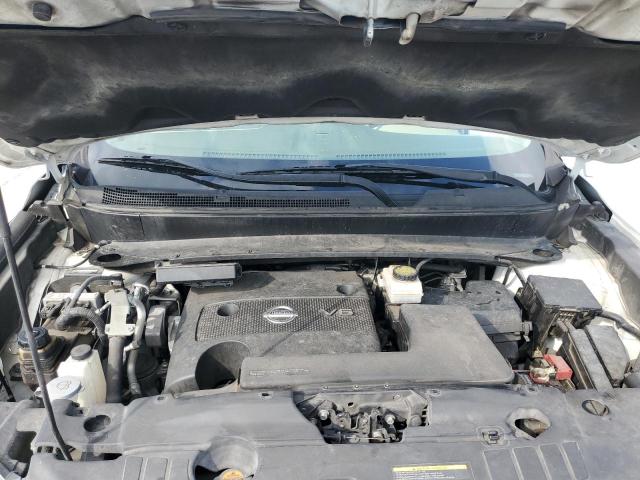 5N1AR2MN3DC639601 - 2013 NISSAN PATHFINDER S WHITE photo 12