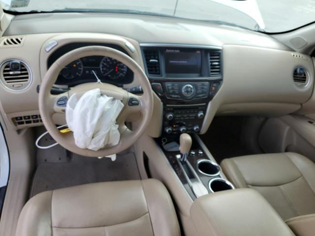 5N1AR2MN3DC639601 - 2013 NISSAN PATHFINDER S WHITE photo 8