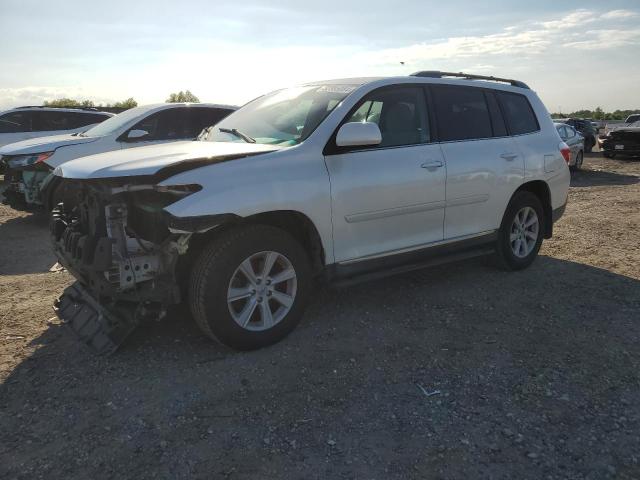 5TDBK3EH7CS126148 - 2012 TOYOTA HIGHLANDER BASE WHITE photo 1