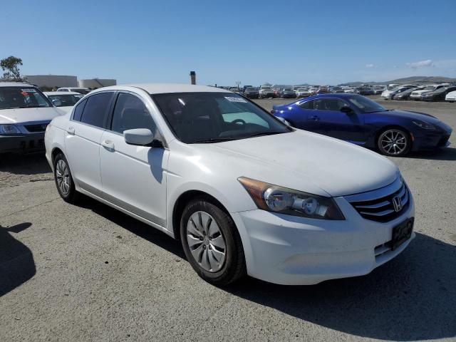 1HGCP2F34CA190049 - 2012 HONDA ACCORD LX WHITE photo 4