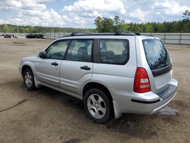 JF1SG656X3H741563 - 2003 SUBARU FORESTER 2.5XS Серебристый фото 2