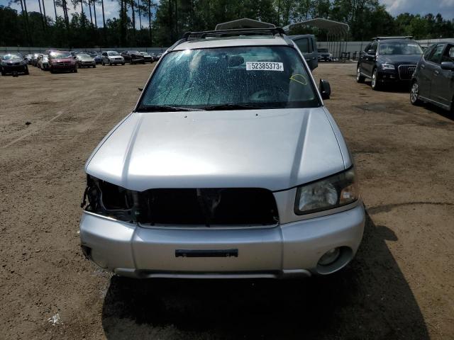 JF1SG656X3H741563 - 2003 SUBARU FORESTER 2.5XS Серебристый фото 5