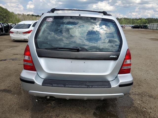 JF1SG656X3H741563 - 2003 SUBARU FORESTER 2.5XS Серебристый фото 6