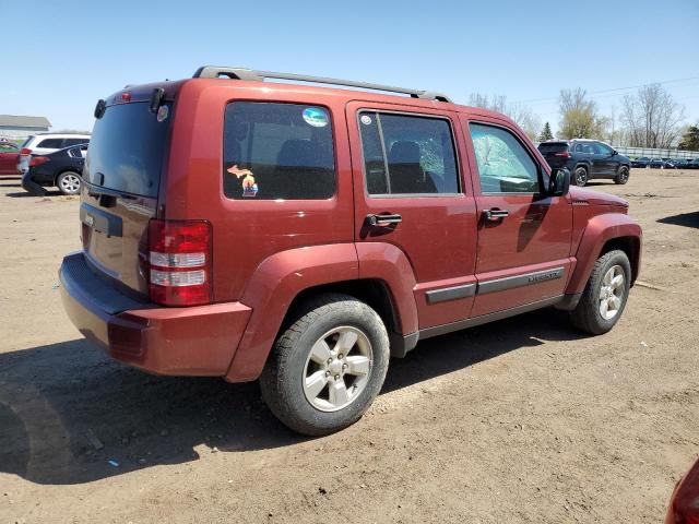 1J8GN28KX9W519741 - 2009 JEEP LIBERTY SPORT BURGUNDY photo 3