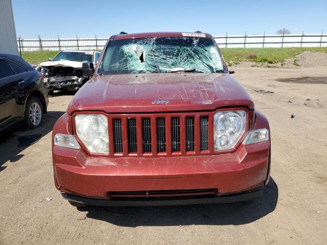 1J8GN28KX9W519741 - 2009 JEEP LIBERTY SPORT BURGUNDY photo 5