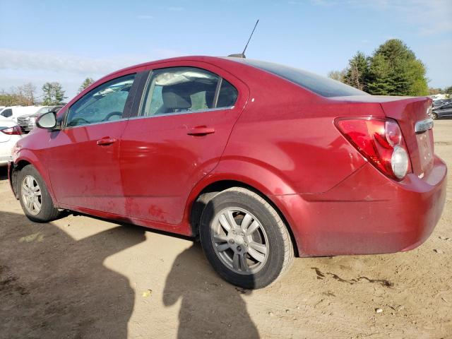 1G1JC5SB8G4133026 - 2016 CHEVROLET SONIC LT RED photo 2