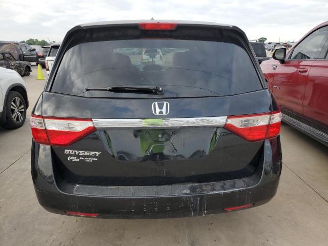 5FNRL5H48BB092286 - 2011 HONDA ODYSSEY EX BLACK photo 6