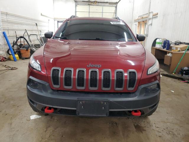1C4PJMBS9FW509642 - 2015 JEEP CHEROKEE TRAILHAWK MAROON photo 5