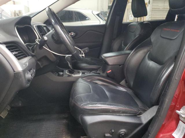 1C4PJMBS9FW509642 - 2015 JEEP CHEROKEE TRAILHAWK MAROON photo 7