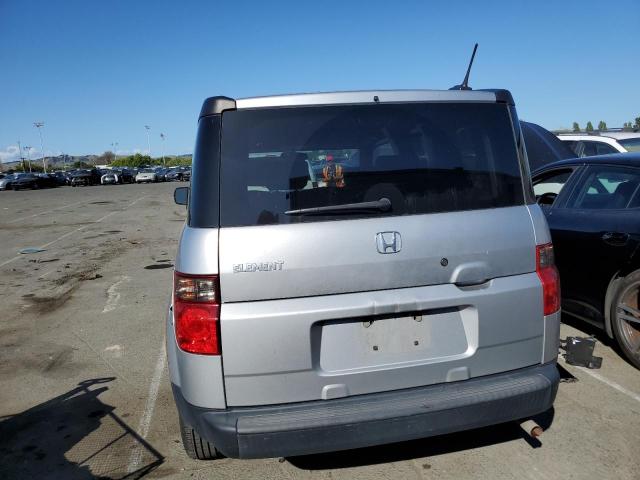 5J6YH18706L013979 - 2006 HONDA ELEMENT EX SILVER photo 6