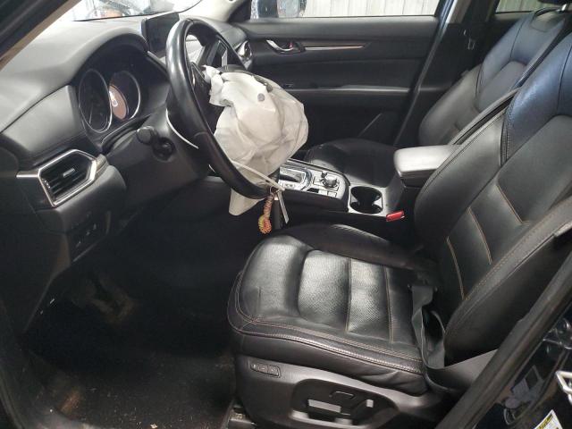 JM3KFBDM6J0473409 - 2018 MAZDA CX-5 GRAND TOURING BLUE photo 7