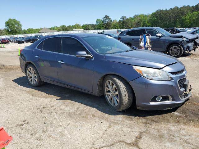 1G11F5SL5FF299149 - 2015 CHEVROLET MALIBU LTZ BLUE photo 4