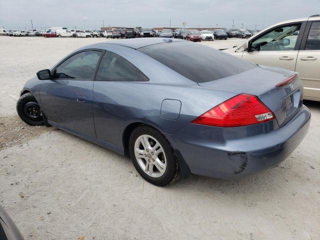 1HGCM72647A008118 - 2007 HONDA ACCORD EX BLUE photo 2